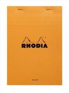 блокнот rhodia, no16 a5, обычный - оранжевый логотип