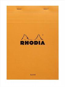 img 4 attached to Rhodia Notepad, No16 A5, Plain - Orange