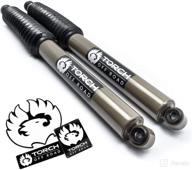 🔧 torch extended rear shocks for 2"-4" lift on 2005-2022 toyota tacoma 4x4 rwd sr5 trd - 6 lug models logo