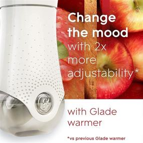 img 2 attached to 🍏 Glade PlugIns Refills Air Freshener, Apple Cinnamon Scented, for Home and Bathroom – 3.35 Fl Oz, 5 Count