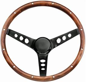 img 2 attached to 🚗 Grant 313 Classic Wood Steering Wheel: Timeless Design and Superior Control