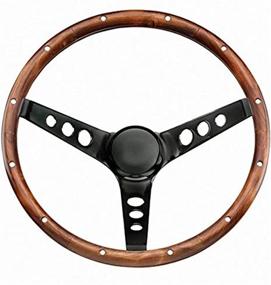 img 1 attached to 🚗 Grant 313 Classic Wood Steering Wheel: Timeless Design and Superior Control