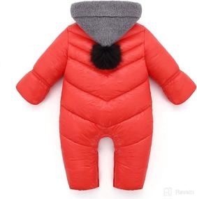 img 1 attached to Aivtalk Polyester Jumpsuit Bodysuit Snowsuit Apparel & Accessories Baby Boys ... Clothing