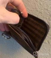 img 1 attached to Credit Card Holder with Chain Cover review by Yuri Rochelin