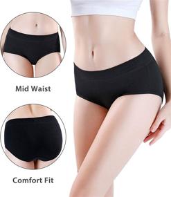 img 3 attached to Wirarpa Stretch Underwear Comfortable Underpants Women's Clothing at Lingerie, Sleep & Lounge