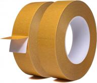 tylife double sided woodworking tape: 1-inch x 36-yards, 2-pack for cnc work, crafting & template routing - removable & residue free! logo