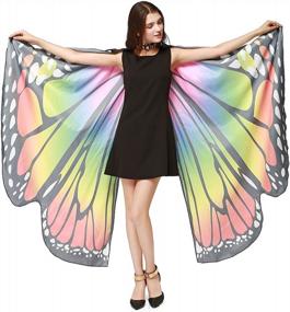img 3 attached to Превратитесь в прекрасную бабочку с набором крыльев и антенн GRACIN Halloween