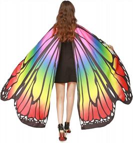 img 2 attached to Превратитесь в прекрасную бабочку с набором крыльев и антенн GRACIN Halloween