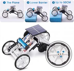 img 3 attached to Selieve STEM Toys Projects For Kids Ages 8-12, DIY Solar Climbing Vehicle Motor Car, Educational Mechanical Engineering Science Building Kits, Easter Birthday Gifts For 6-12+ Year Old Boys Girls
