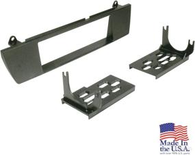 img 1 attached to 🔲 Scosche BW2335B ISO DIN Dash Kit Black | Compatible with BMW Z4 (2003-2012) - Enhanced SEO