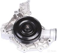 maxfavor engine water pump - compatible with 2006-2011 benz c230/c280/c300/c350, e280/e350/glk350/ml350, slk280/300/350 v6 3.5l 3.0l 2.5l (aw6142 43552) logo