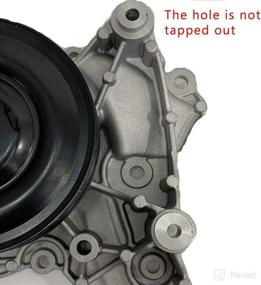 img 3 attached to Maxfavor Engine Water Pump - Compatible with 2006-2011 Benz C230/C280/C300/C350, E280/E350/GLK350/ML350, SLK280/300/350 V6 3.5L 3.0L 2.5L (AW6142 43552)