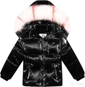 img 4 attached to Orangemom Jacket Winter Windproof Snowwear Apparel & Accessories Baby Boys