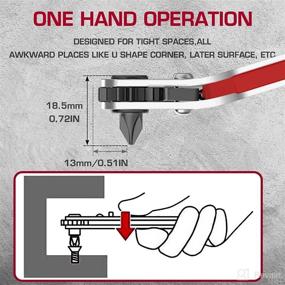 img 3 attached to LATTOOK Ratchet Screwdriver Phillips Slotted