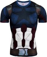 🦸 sevenjuly1 captain superhero compression fitness boys' clothing - shop tops, tees & shirts for enhanced performance logo