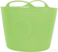 14 liter/3.7 gallon pistachio small plastic tub: red gorilla - ideal for toy storage, laundry, gardening & more logo