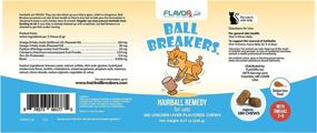 img 2 attached to FLAVORx Hairball Relief Chews - 160 Super-Tasty Ball Breakers to Support Your Kitty's Hairball Control, All-Natural Formula