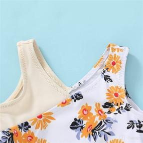 img 3 attached to YOUNGER TREE Toddler Swimsuit Swimwear Apparel & Accessories Baby Boys in Clothing