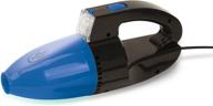 🐢 turtle wax handheld auto vacuum cleaner with led light - powerful dc 12v cleaning for vehicles - blue/black logo