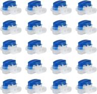 20-pack of gwhole idc 314-box electrical wire connectors for efficient robotic lawn mowers and irrigation systems логотип
