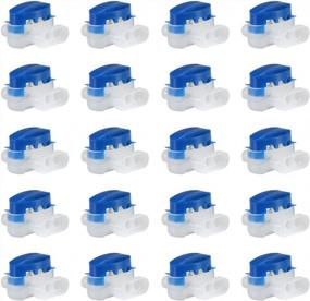 img 4 attached to 20-Pack Of GWHOLE IDC 314-BOX Electrical Wire Connectors For Efficient Robotic Lawn Mowers And Irrigation Systems