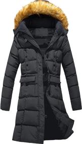 img 4 attached to YXP Womens Hooded Removable X Large Women's Clothing via Coats, Jackets & Vests