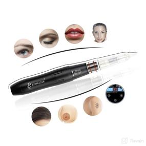 img 1 attached to 💄 BIOMASER P70 Permanent Makeup Machine Kit with Swiss Motor Rotary Pen - Microblading Tattoo & MTS Pen for Eyebrow, Eyeliner, Lip - Includes Mini Power Supply & Cartridge Needles