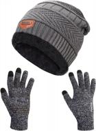 🧤 winter fleece screen gloves men's accessories for scarves - maylisacc logo
