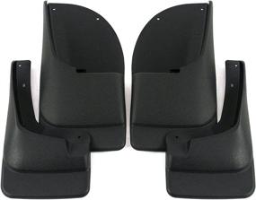 img 4 attached to 🚗 High-Quality Red Hound Auto Molded Mud Flaps for Ford F250 F350 & Excursion (1999-2007 & 2000-2005) - Front Rear 4pc Set, Splash Mud Guards (Excludes Fender Flares)
