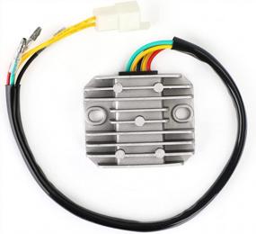 img 4 attached to High-Quality Voltage Regulator Rectifier For Honda TRX125 FourTrax 125 (1987-1988) By Artudatech
