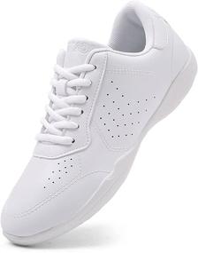 img 4 attached to BAXINIER Cheerleading Athletic Breathable Competition Girls' Shoes ~ Athletic