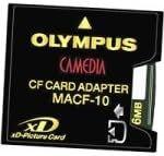 enhance your storage with olympus xd compact flash adapter (ma-cf10) logo