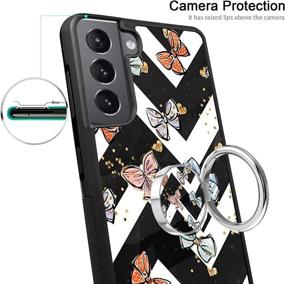 img 3 attached to 2021 Newly Case For Samsung Galaxy S21 With Kickstand Anti-Collision Suitable For Samsung Galaxy S21 Ultra-Thin Soft Back Case Compatible For Samsung Galaxy S21-Butterfly Car Electronics & Accessories