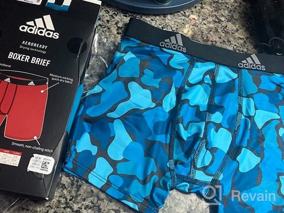 img 1 attached to 🩲 Adidas Performance Briefs Underwear 4 Pack: High-Performance Boys' Clothing review by Sam Carter