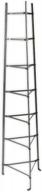 stylish and functional 7-tier pot rack stand, unassembled - enclume hammered steel cookware organizer logo
