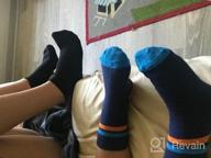 img 1 attached to Jefferies Socks Big Boys' Stripe Crew Socks 6 Pack, Multiple Sizes review by Kevin Stephan