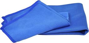 img 1 attached to 🧼 Detailer's Preference Blue Windshield and Glass Cleaning Towel, 12 X 16in (2 Pack)