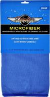 🧼 detailer's preference blue windshield and glass cleaning towel, 12 x 16in (2 pack) logo