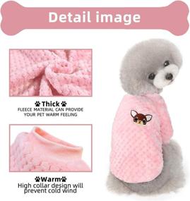 img 3 attached to Sweaters Clothes Chihuahua Poodles Yorkies Dogs