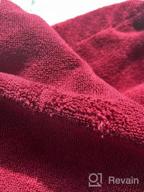 img 1 attached to Arus Turkish Bathrobe XX Large Burgundy review by Doug Bundy