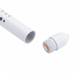 img 2 attached to 2-Pack CAVN LED Penlights With Pupil Gauge For Nurses & Doctors - Reusable Medical Penlight Set For Nursing Students (Black & White)