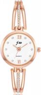 avaner women's bangle watch, ultra slim rhinestones wrist watch, analog quartz bracelet watch, elegant dress watch logo