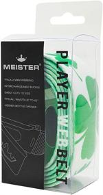 img 1 attached to Meister Player Golf Web Belt Men's Accessories good in Belts