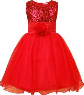 jerrisapparel sequin flower girls' clothing at dresses for little girls логотип