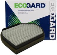 ecogard xc38908c premium cabin air filter: eliminates 🌬️ odors in mercedes-benz slk230, clk320, c230, c280, clk430 (1994-2004) логотип