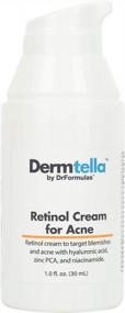 img 4 attached to Acne Treatment Retinol Cream With Hyaluronic Acid, Niacinamide, And Zinc PCA By DrFormulas - Non-Comedogenic Moisturizer For Oily, Acne-Prone Skin - Perfect For Teens, Men, And Women - 1 Fl Oz