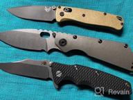 img 1 attached to Eafengrow EF225 Hunting Pocket Knife - D2 Blade, Titanium Handle & Clip, EDC Survival Tool (Gray) review by David West