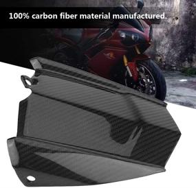 img 1 attached to Akozon Carbon Motorcycle Mudguard 2014 2016