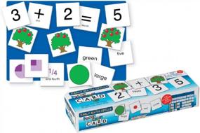 img 1 attached to Lauri Pocket Chart Math Flash Cards - Early Mathematics Skills