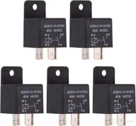 🚗 ehdis car relay 4 pin 12v 40amp spst, jd2912-1h-12vdc 40a 14vdc, auto switches & starters, pack of 5: efficient and reliable automotive relay switches logo
